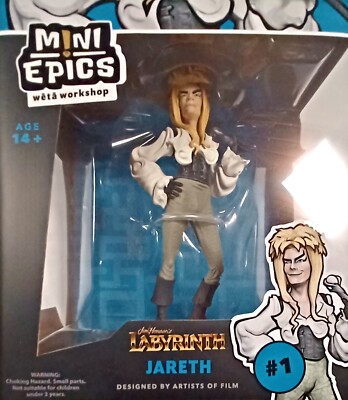LABYRINTH Jareth - Weta - Mini Epics - 16 cm (Die Reise ins Labyrinth)