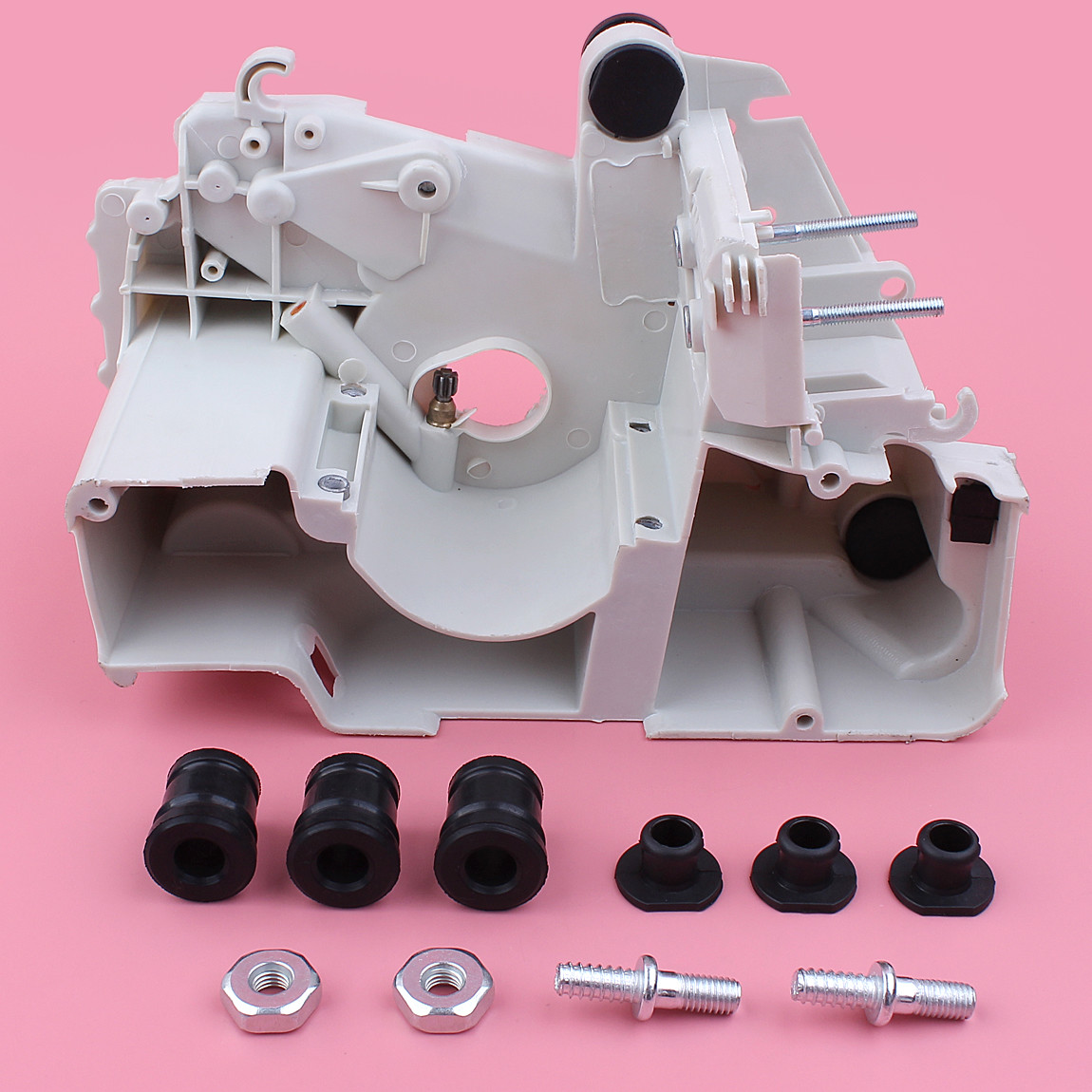 Crankcase Assembly AV Buffer For Stihl 017 018 MS170 MS180 Chainsaw 11300210801