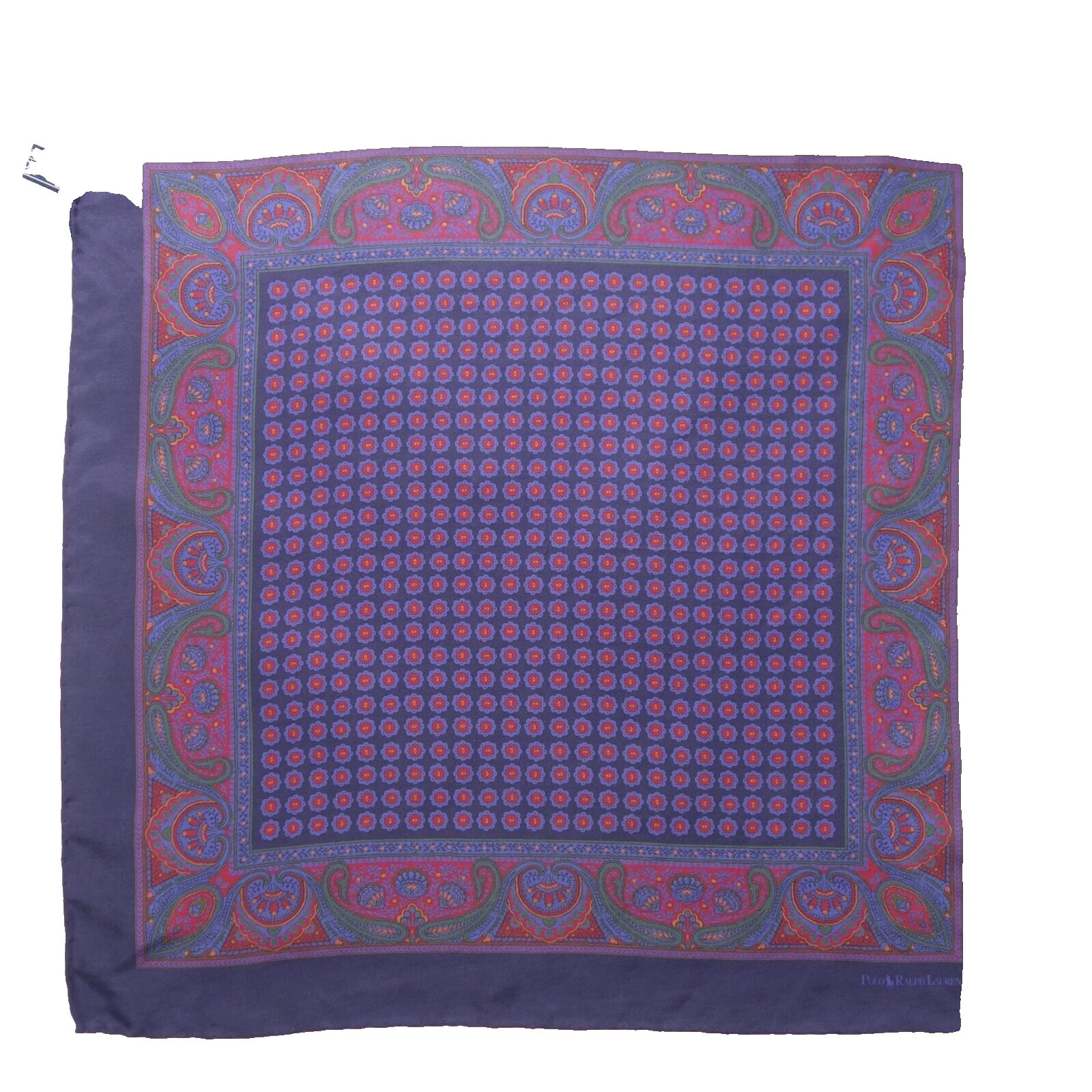 Plaza de Bolsillo Polo Ralph Lauren Paisley Pañuelos para hombres