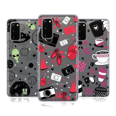 HEAD CASE DESIGNS HANDGEZEICHNETE MUSTER GEL HANDYHÜLLE FÜR SAMSUNG HANDYS 1
