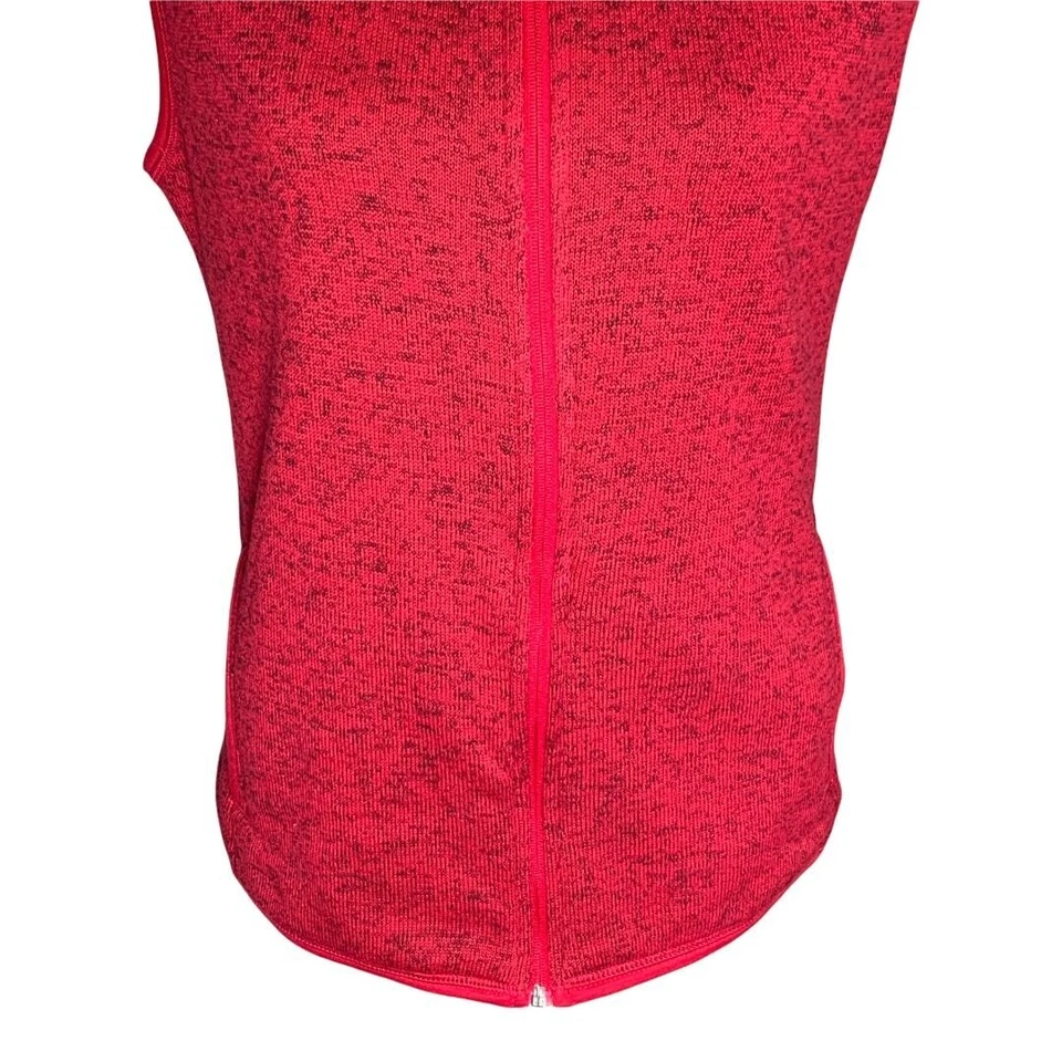 Chaleco Magellan Exterior Mujer Chaqueta Grande Rojo Cremallera Completa Sin Mangas Otoño Invierno Foto 3 de 4