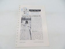 KODAK PHOTO NOTES Winter 1948-1949 vintage photography camera booklet -