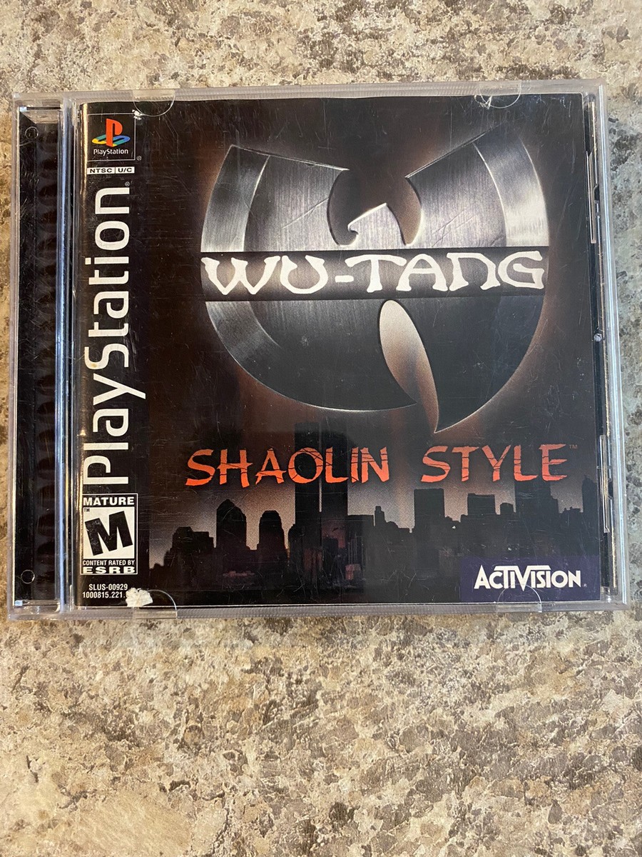 Wu-Tang: Shaolin Style (Sony PlayStation 1, 1999) RARE 47875108158
