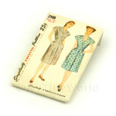 Puppenhaus Miniatur Simplicity Kleid Muster Paket 