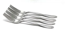 4 Oneida AXIS Dinner Forks 8 1/8" USA Stainless Flatware