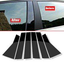 For Kia Optima K5 2016-2018 2019 6pcs Gloss Black Pillar Posts Window Cover For Kia Optima K5 2016-2018 2019 6pcs Gloss Black Pillar Posts Window Cover