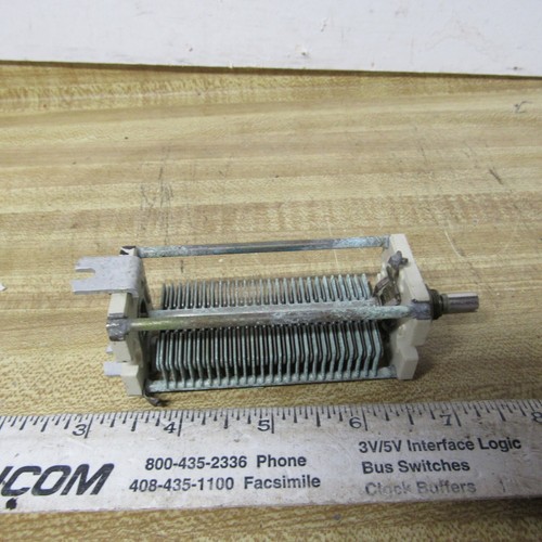 VARIABLE CAPACITOR 200 pF 14 to 204 pF 1/4 inch shaft