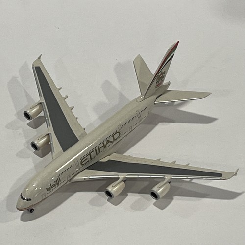 1:500 Herpa Etiad United Arab Emirates Airlines Airbus A380 Wings Rare Set - Picture 7 of 16