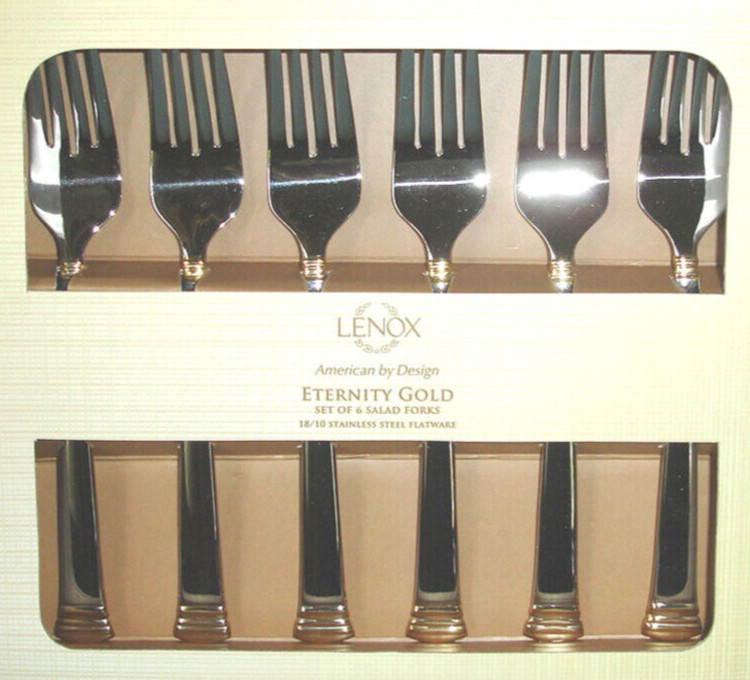 Set Of 6 Stainless Flatware New In Box