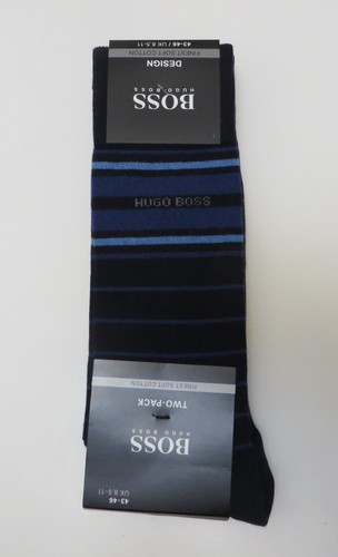 Calcetín Hugo BOSS Clásico Crew Para Hombre Talla 7 - 13 Algodón Suave Paquete de 2 Diseño - Imagen 63 de 150