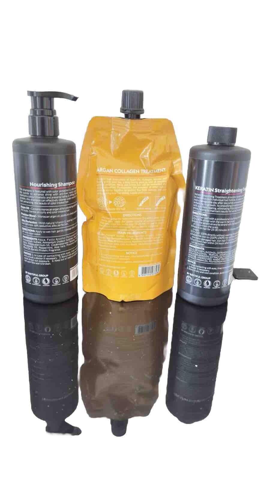 Karseell BNC Collagen Hair Treatment Deep Repair Keratin, Mask And Shampoo .