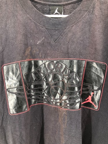 Air Jordan Short Sleeve T-Shirt Men's Size 2XL Black - Picture 5 of 8