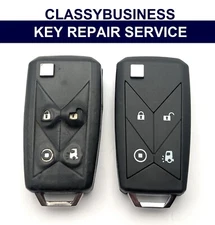 Renault Lorry Truck 4 Button Remote Key Fob Repair Battery Replacement Service