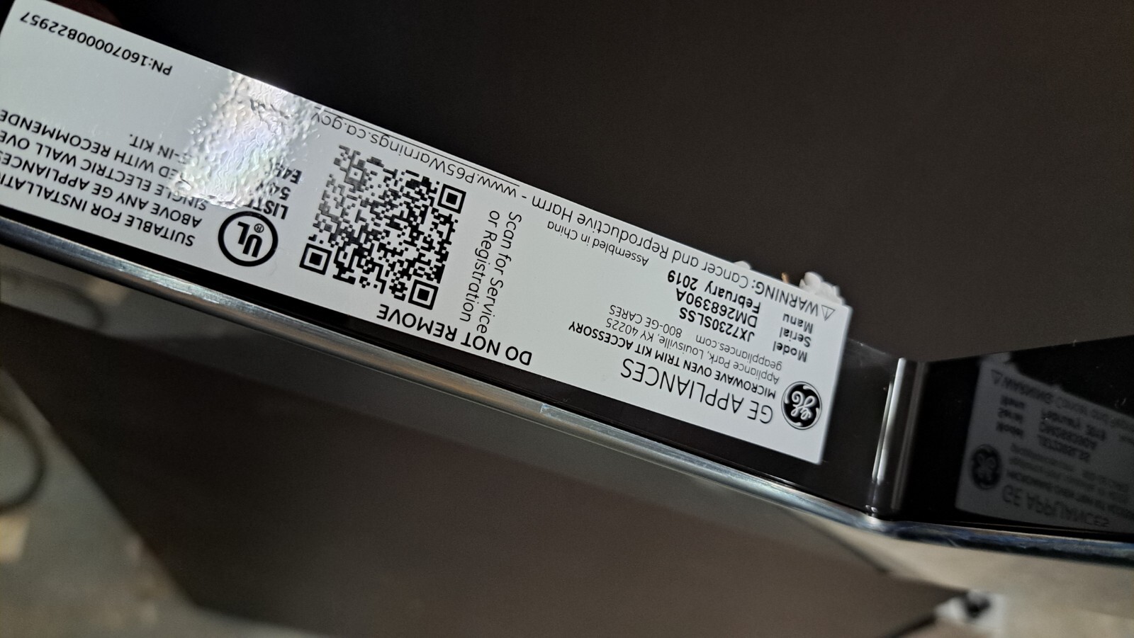 GE JX7230SLSS 30inch Trim Kit 84691827382 eBay