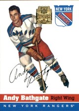 2001-02 Topps Archives #1 Andy Bathgate NEW YORK RANGERS