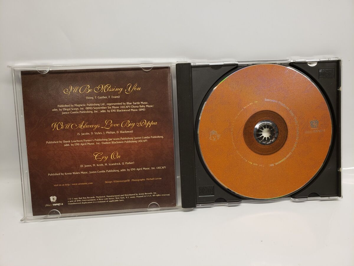 VTG 97 Tribute To The Notorious B.I.G. Music CD Puff Daddy VTG 97 Tribute To The Notorious B.I.G. Music CD Puff Daddy