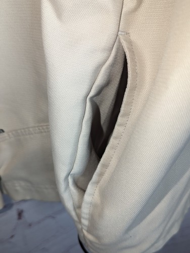 Vintage Umbro Herren Beige 1/4 Zip Windbreaker Jacke Taschen Gr. M - Bild 2 von 13