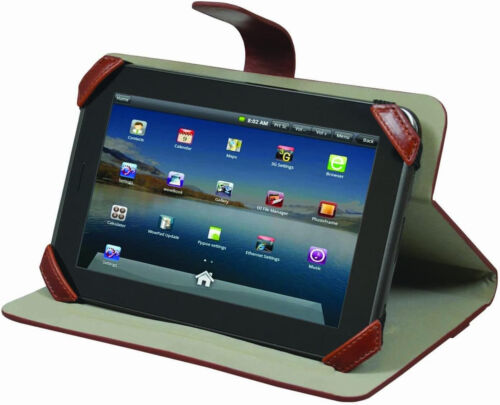 Manille Premium 9" - 10.1" Brown Tablet Case for Samsung/iPad/Kindle - Picture 4 of 4