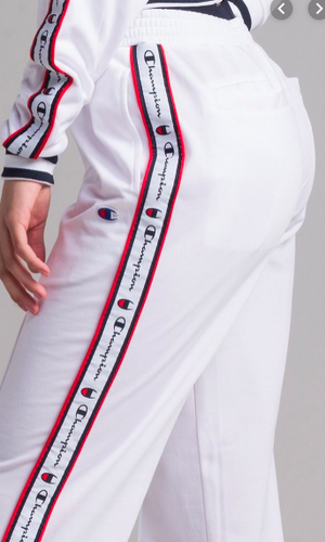 champion joggers women white