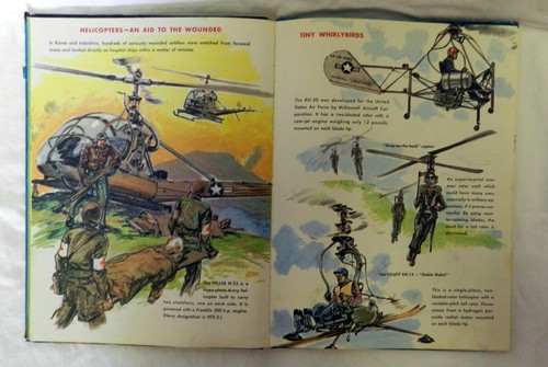 The Big Book of Real Helicopters How They Work 1973 Clayton Knight Book Vintage - Picture 3 of 3