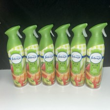 6 PACK-Febreze Air APPLE MANGO SUNSHINE Room Freshener Limited Edition Spray