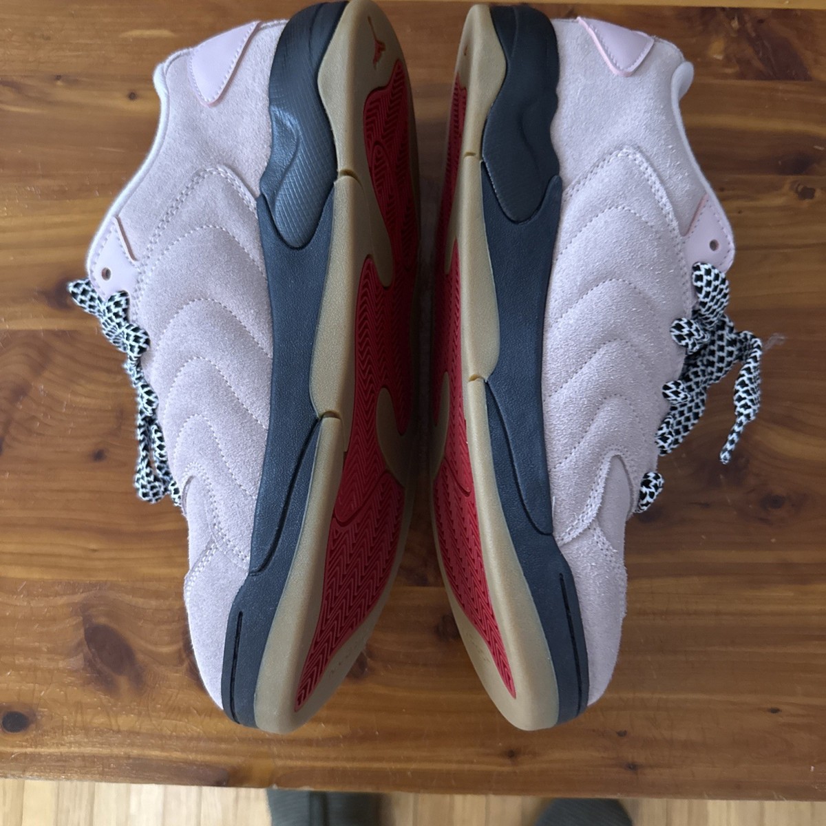 Air Jordan Session Atmosphere Pink Suede Low Sneakers Men