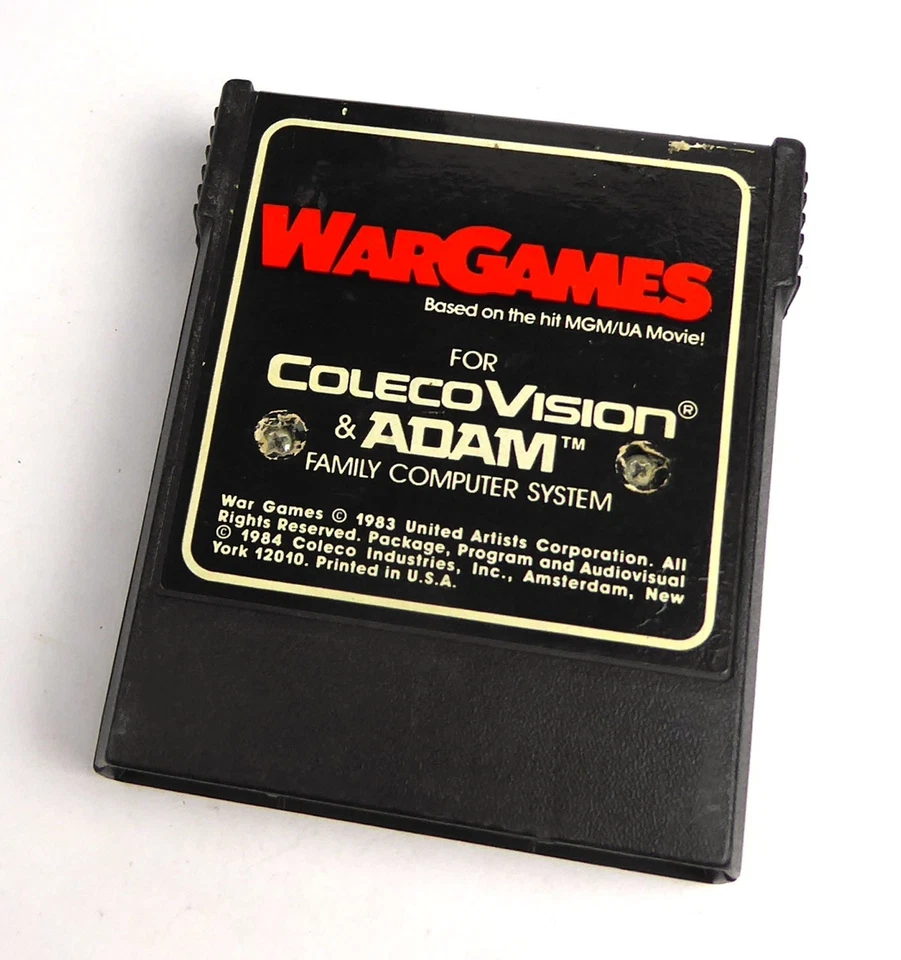 CBS Colecovision Spiel -- WAR GAMES -- (no Atari) - Bild 1 von 1