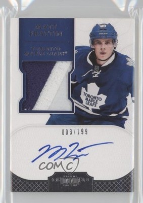 2011-12 Panini Dominion 3/199 Matt Frattin #175 RPA Rookie Patch Auto RC td8