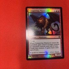 Conquering Manticore Rise of the Eldrazi Foil