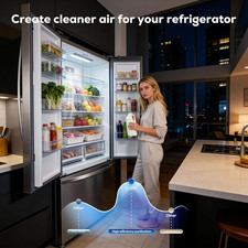 W10311524 AIR1 Refrigerator Air Filter Cartridge Replacement for Whirlpool Kenm 9