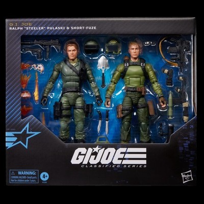 GI Joe Classified Series Ralph Steeler Pulaski & Short-Fuze #181