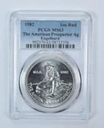 1982 Engelhard Prospector 1 Oz Silver Round MS63 PCGS *6315