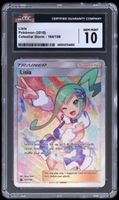 2018 Pokemon Sun And Moon Celestial Storm Lisia #164 CGC 10 Gem Mint Full Art on eBay