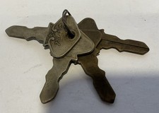 Antique Ford Model T Automobile Ignition Set 4 Keys S 52 53 58 61