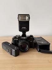 Minolta X-700 35mm MPS SLR Black Camera with strap