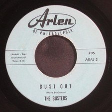 BUSTERS: bust out / astronaut's ARLEN 7" Single 45 RPM