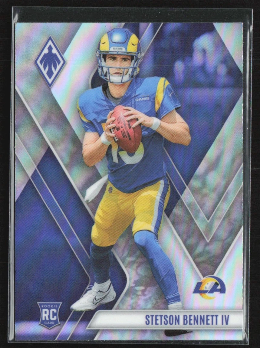 Stetson Bennett IV 2023 Panini Phoenix Silver RC #121 Los Angeles Rams