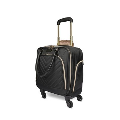 Kenneth Cole REACTION Chelsea Chevron Quilted Luggage, Black