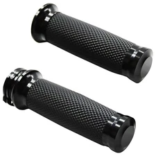 Universal 1In 25Mm Hand Grips Motorcycle Handle Bar Handlebar for  Touring7844