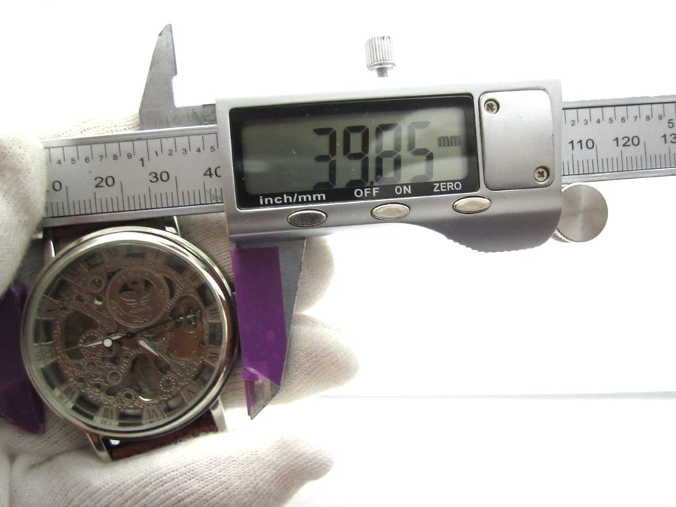 Мужские механические аналоговые круглые часы Sewor 39 мм (H881) - Изображение 2 из 4