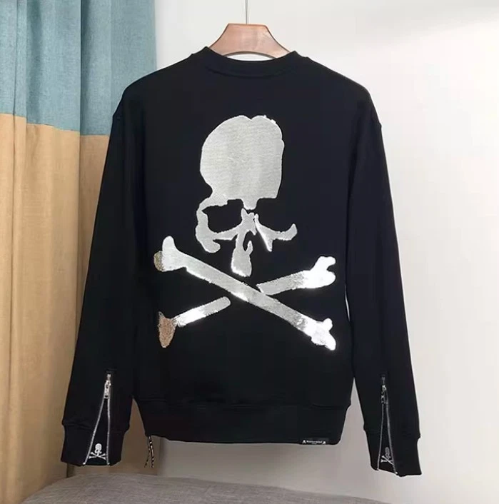 2025 Nuevo Mastermind Calavera Bordada Cremallera Pullover Sudadera Chaqueta Hombres Mujeres Foto 4 de 4