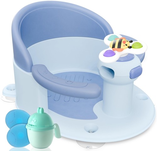 Baby Bath Seat for 6 Months & Up - Safe Infant & Toddler Bathtub Seat for Sit...