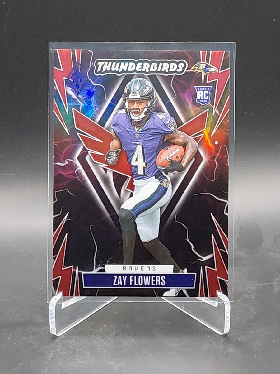 2023 Phoenix Zay Flowers Thunderbirds Rookie RC Red /199 Ravens | eBay