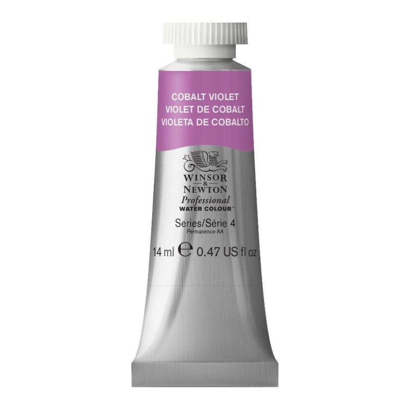 Aquarelle Winsor et Newton extra-fine violet cobalt tube de 14ml