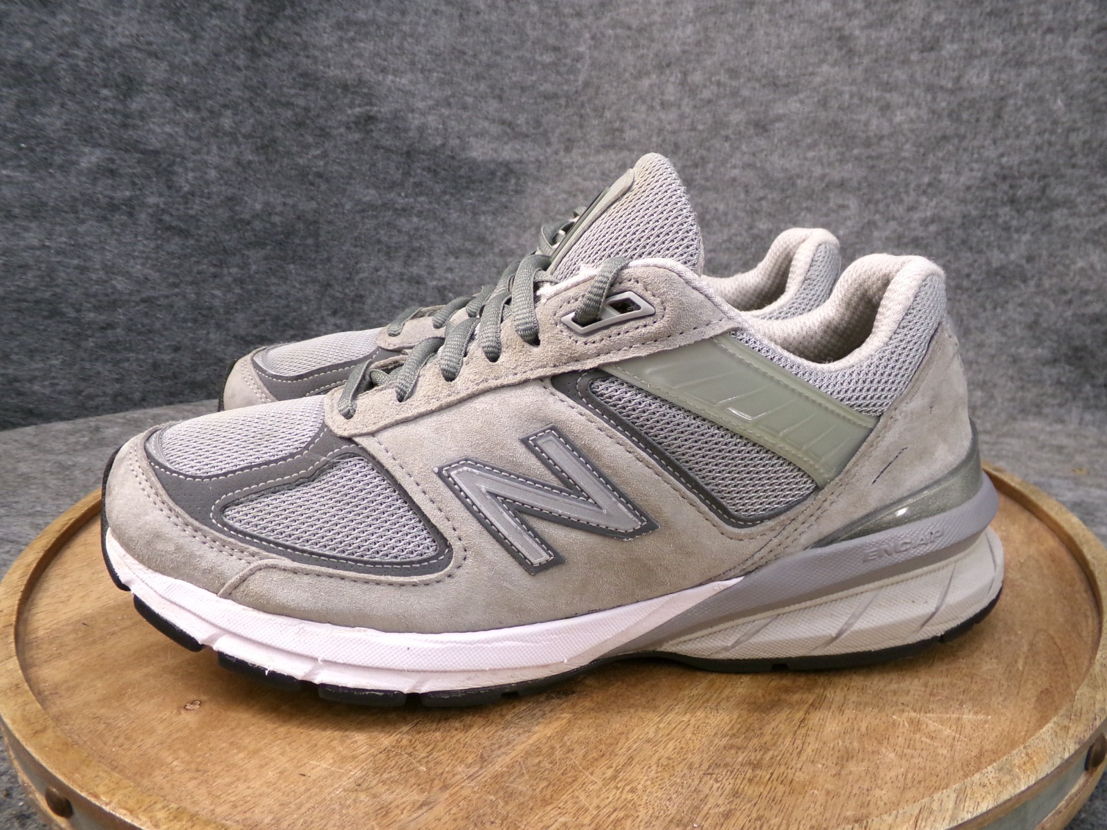 New Balance 990V5 Made in USA Mens Size 7.5 4E Gray Suede M990GL5 Sneaker Shoes thumbnail 4