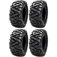 Tusk TriloBite HD 8-Ply ATV / UTV Front Rear Tire Set 25x8-12 / 25x10-12