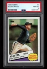 1985 Topps #7  NOLAN RYAN  PSA 8