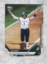 Maya Brady RC 7-For-7 1st HR 2025 AUSL Topps NOW Card 23