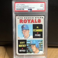 1970 Topps - 1970 Rookie Stars Al Fitzmorris, Scott Northey #241 (RC)