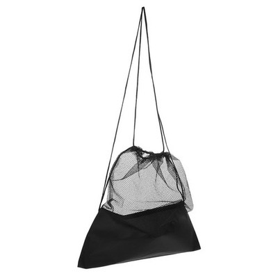 Kordelzug-Tasche, Netz-Kordelzug-String-Tasche, Rucksäcke, Kordelzug-Beutel für